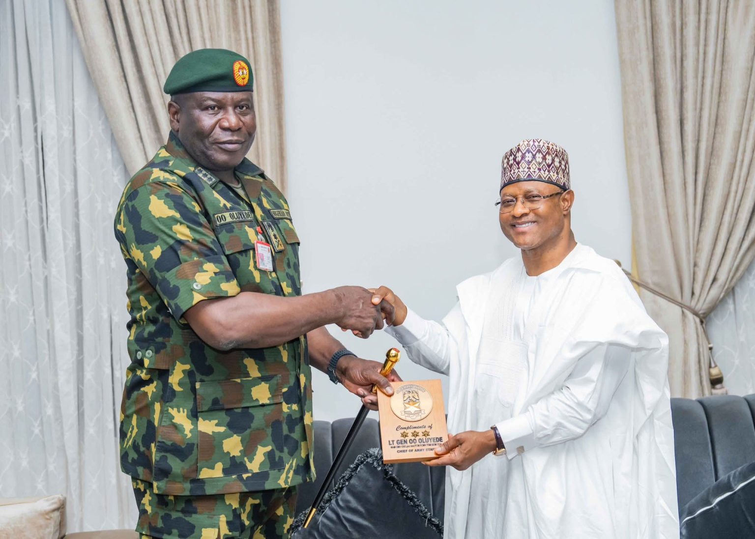 Military Endorses Governor: Kaduna’s Security Boost Credited to Uba Sani