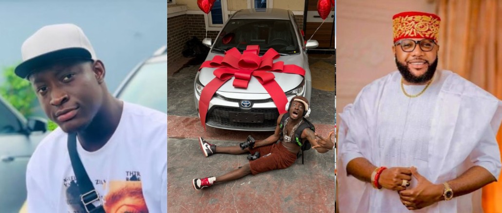 E-Money Unfollows Carter Efe After Allegedly Damaging Car He Gifted Him ...