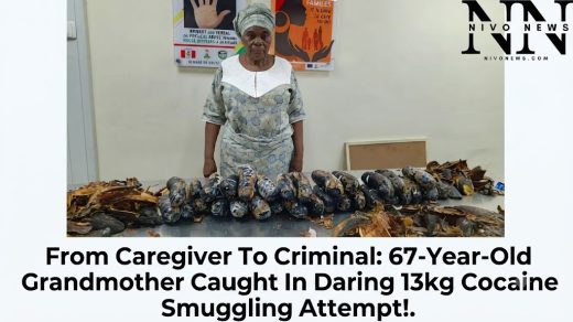 Plantain Peel Plot Exposed! Nigerian-British Grandma Busted With 13kg Of Cocaine At Lagos Airport!.