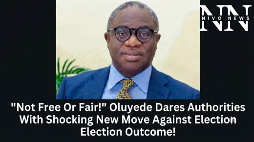 “Not Free Or Fair!” Oluyede Dares Authorities With Shocking New Move Against Election Outcome!.