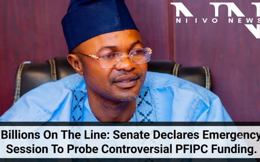 Billions On The Line: Senate Declares Emergency Session To Probe Controversial PFIPC Funding.