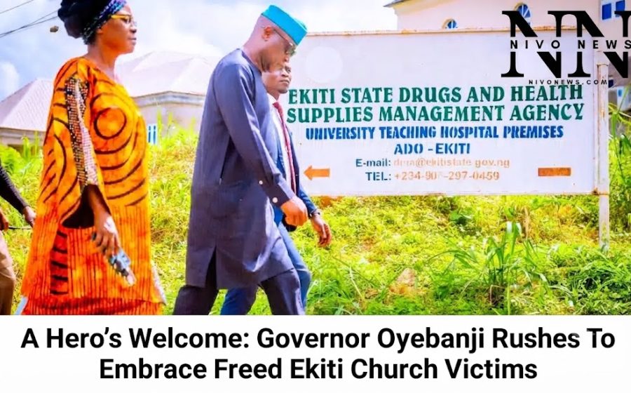 A Hero’s Welcome: Governor Oyebanji Rushes To Embrace Freed Ekiti Church Victims,