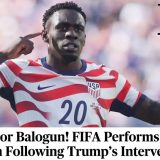 Victory For Balogun! FIFA Performs Stunning U-turn Following Trump’s Intervention!.
