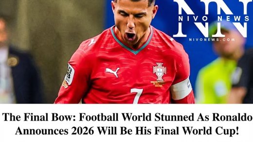 The Final Bow: Football World Stunned As Ronaldo Announces 2026 Will Be His Final World Cup!.