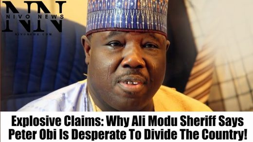 Explosive Claims: Why Ali Modu Sheriff Says Peter Obi Is Desperate To Divide The Country!.